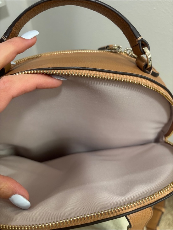 kate spade Tan Pebbled Leather Backpack main image 9